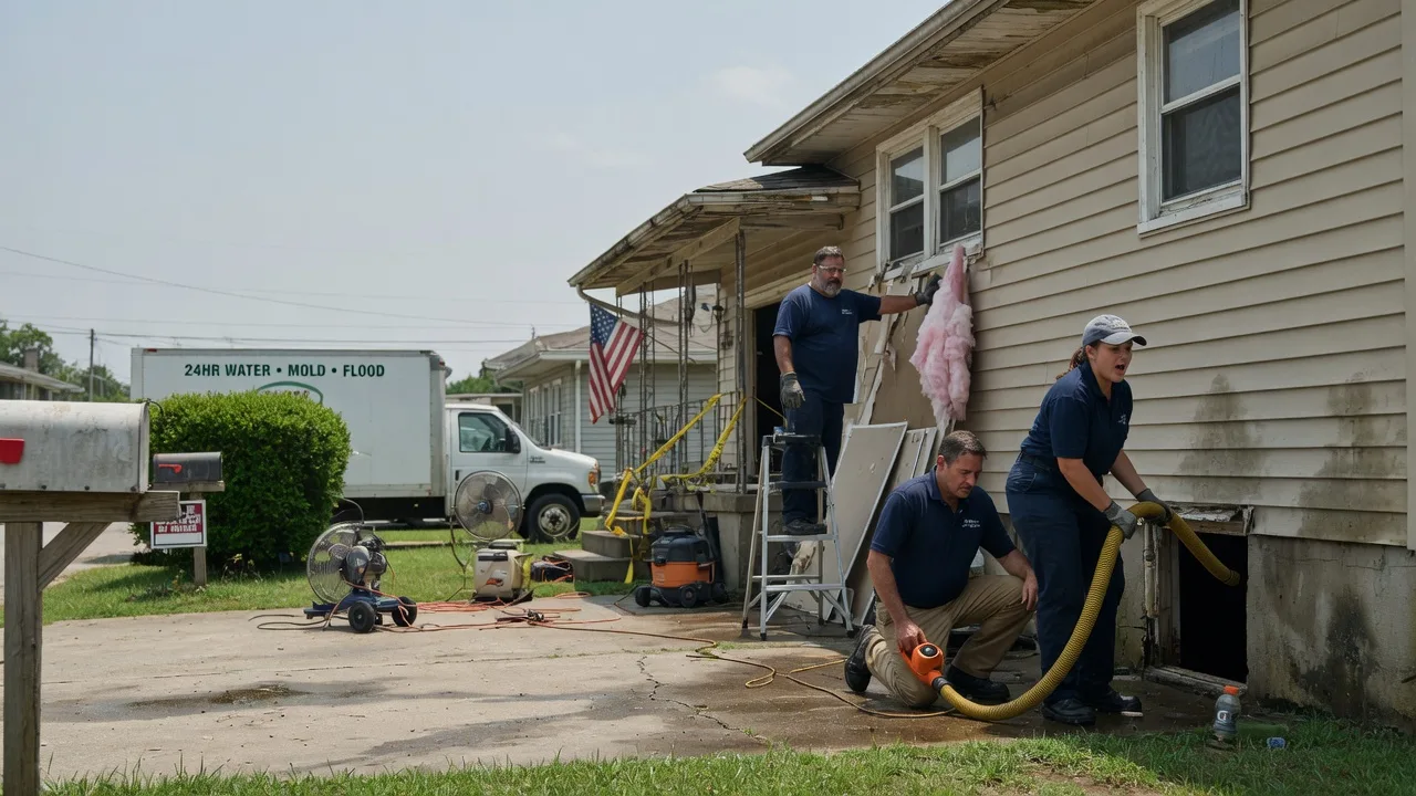 Water Damage Repair in Arnold, KS near me